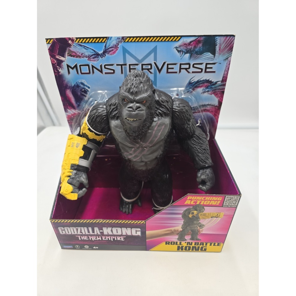 Godzilla Kong Roll 'N' Battle Punch Action Figure
